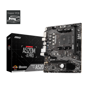 TARJETA MADRE MSI A520M-A PRO DDR4 911-7C96-031