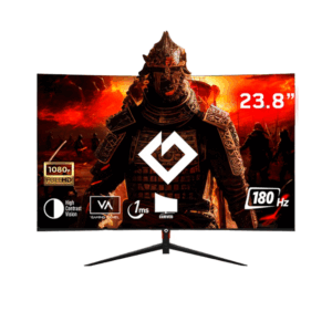 Monitor Gravity 23.8" FHD 180Hz Curvo