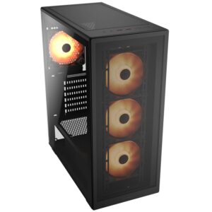 Gabinete Gamer Cougar Mx220 RGB Black