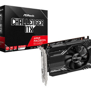 Tarjeta de Video Asrock Challenger AMD RX 6400 4GB GDDR6