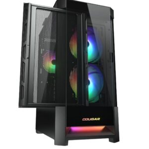 Gabinete Gamer Cougar Duoface RGB Black