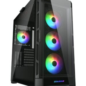 Gabinete Gamer Cougar Duoface Pro RGB Black